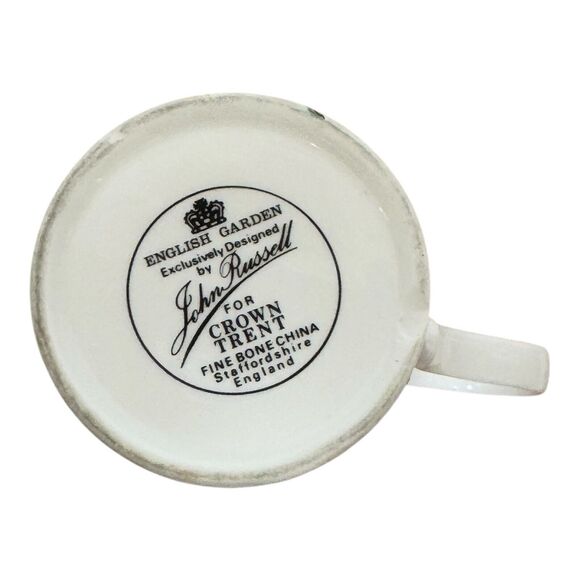 English Garden John Russell Bone China Floral All Over Mug Set of 4 - Picture 10 of 11